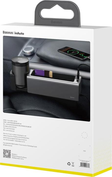 Produktbild Baseus Deluxe Metal Armrest Console Organizer
