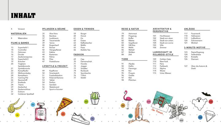 Actual product image Drawing in 5 minutes - 100 motifs from architecture to magic