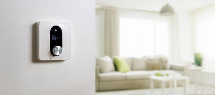 Actual product image Shelly LinkedGo Smart floor heating thermostat