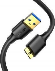 Produktbild Ugreen USB 3.0 - micro USB 3.0 kabel, 0,5 m - černý (0.50 m, USB 3.0)