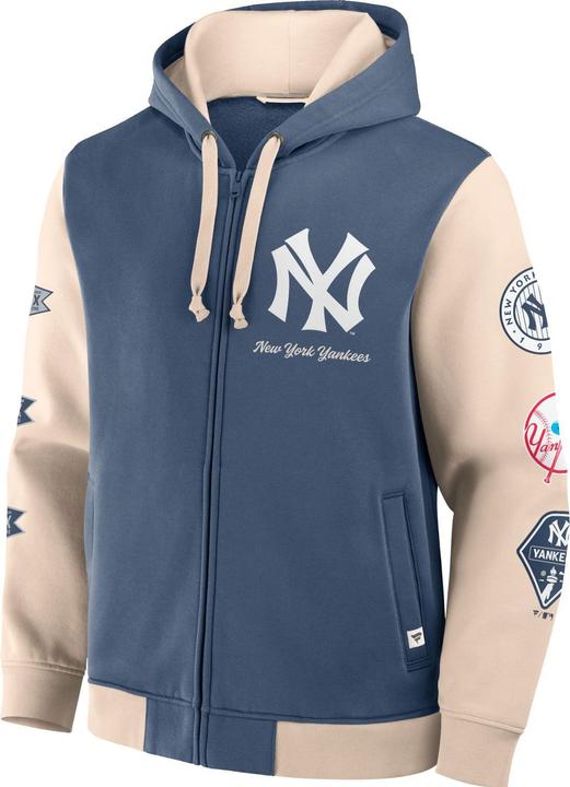 Fanatics New York Yankees MLB Retro Prints Zip Hoody - M (M)