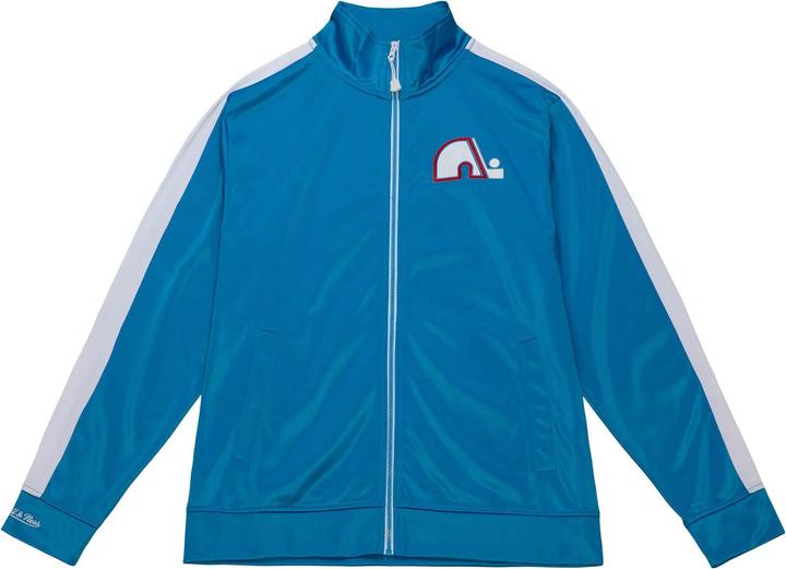 Actual product image Mitchell & Ness M&N Quebec Nordiques Flashback Flashback Track Jacket - L (L)
