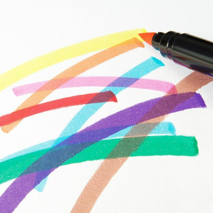 Image du produit Crayons-feutres PINCEL BRUSH, 10 couleurs (10 couleurs, 10 x)