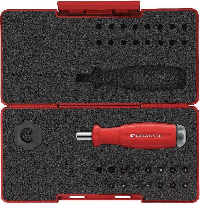 Productafbeelding PB Swiss Tools MecaTorque PB8321 Set B2 (Gleuf, Inbus, Phillipps kruissleuf (PH), Kruisvormig PZ, Torx (TX))