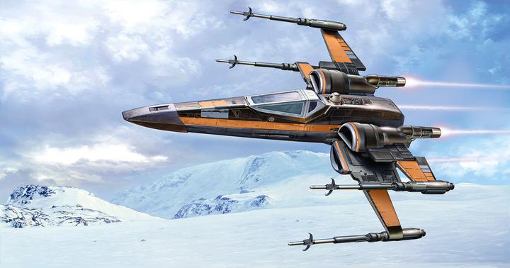 Actual product image Revell Poe's X-wing fighter