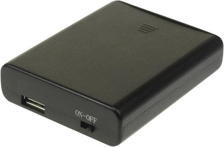 Produktbild Velleman Batteriehalter 4x Mignon (AA) (L x B x H) 60 x 20 x 80 mm 720429