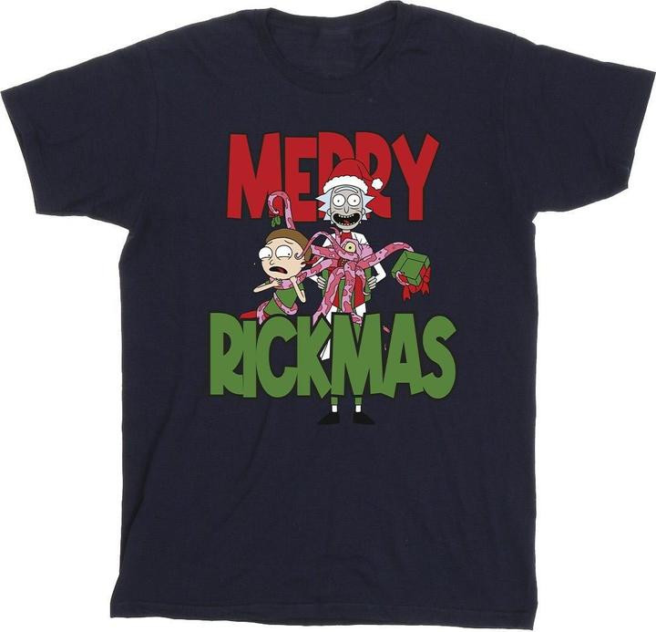 Rick And Morty Merry Rickmas TShirt (3XL)
