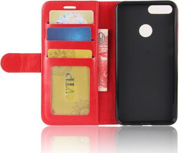 Actual product image MU Classic Crazy Horse Leather Cover (Huawei P Smart+)