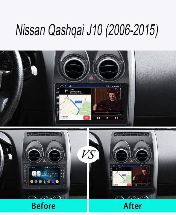 Produktbild Joyx Navi Android 12 Autoradio fuer Nissan Qashqai J10