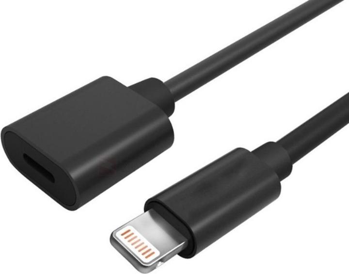 Productafbeelding PowerGuard Lightning verlengkabel (mannetje/vrouwtje) 10cm (0.10 m, USB 3.0)