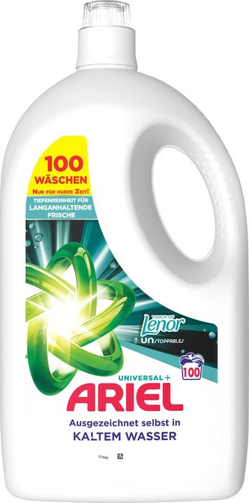 Image du produit Ariel Touch Of Lenor Unstoppables (100 Cycles de lavage, Lessive liquide)