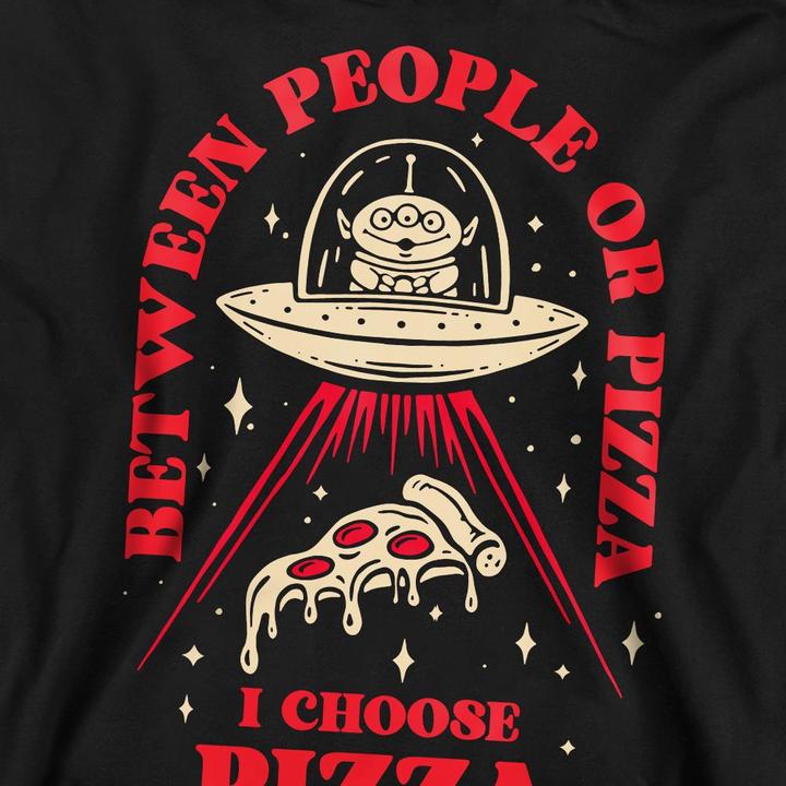 Immagine prodotto Toy Story Pizza Or People Felpa Adulto Unisex (XXL)