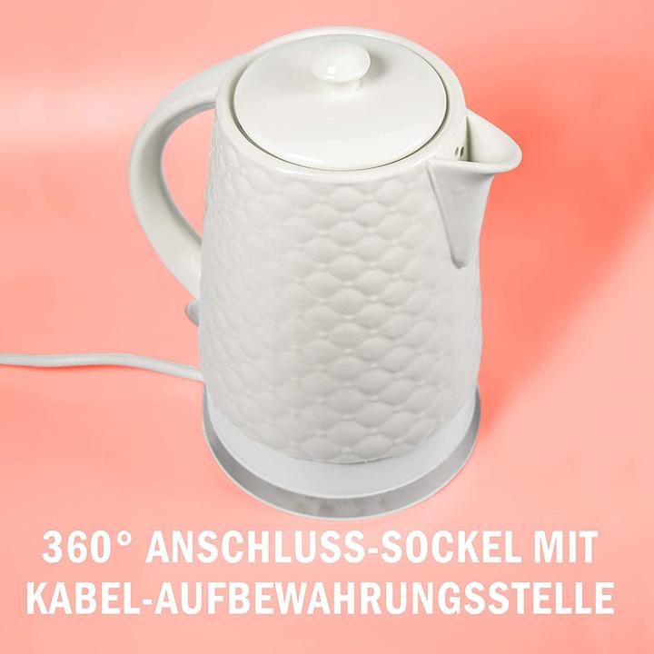 Produktbild Kvota Elektrischer Keramik Wasserkocher (1.80 l)