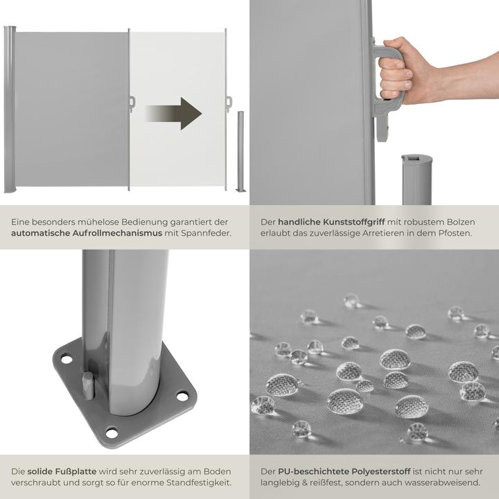 Image du produit tectake Store Latéral Rétractable (3 m)