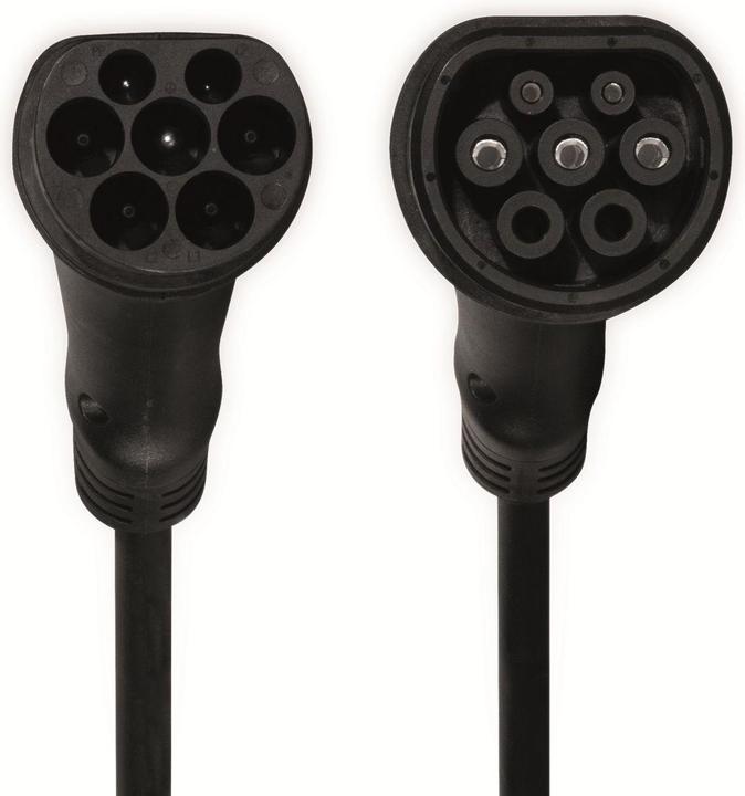 Produktbild Harting E-Auto-Spiralladekabel (Typ 2, 22 kW, 32 A, 5 m)