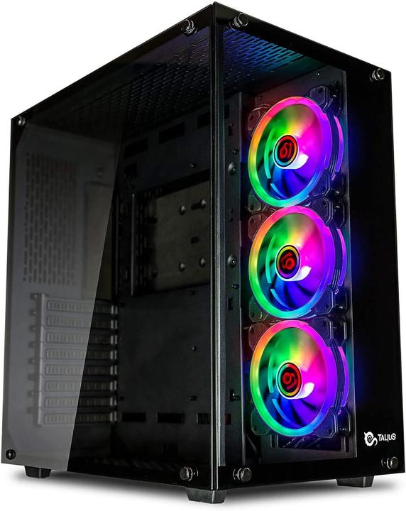 Actual product image Talius Cronos ATX Gaming Box, Black (mATX, ATX)