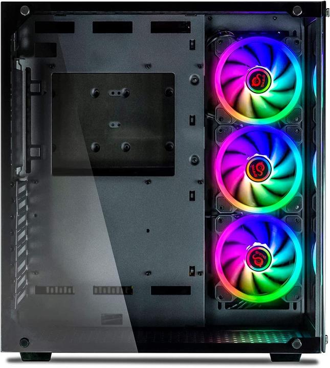 Actual product image Talius Cronos ATX Gaming Box, Black (mATX, ATX)