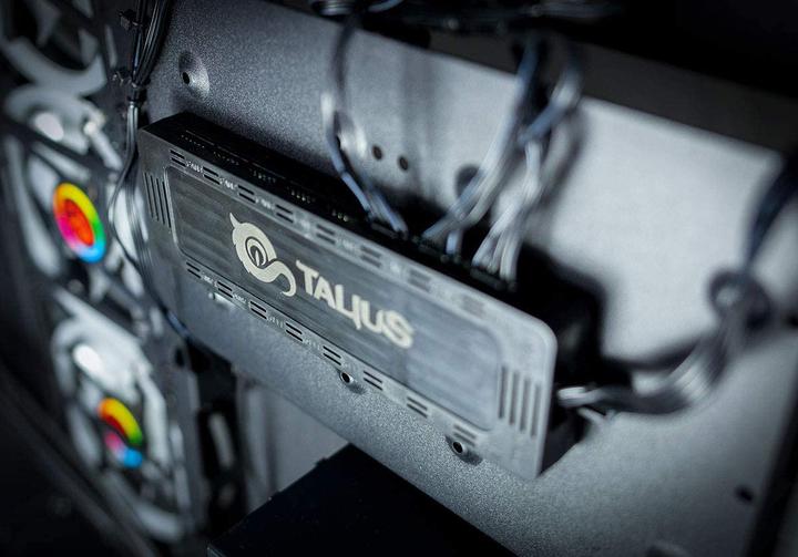 Actual product image Talius Cronos ATX Gaming Box, Black (mATX, ATX)