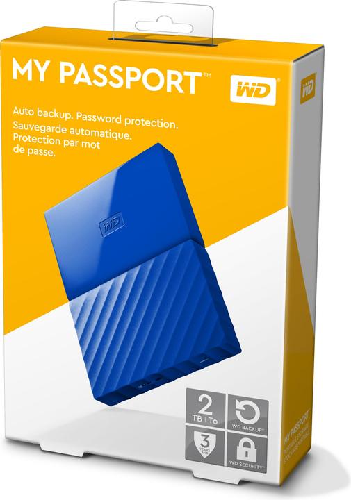 Actual product image WD My Passport (2 TB)