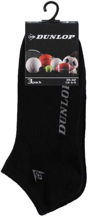 Produktbild Dunlop Sneaker Socken 3er Set (3er Pack, 39 - 42)