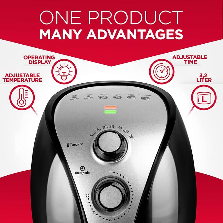 Image du produit alpina Friteuse à air chaud 3.2L