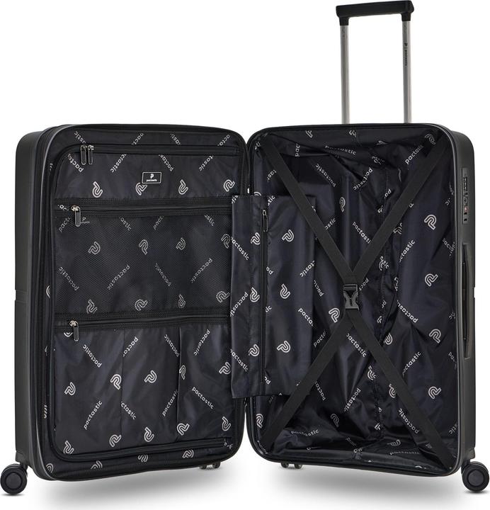 Produktbild Pactastic Collection 01 4-Rollen Trolley 67 cm mit Dehnfalte (71 l, M (50 - 90l))