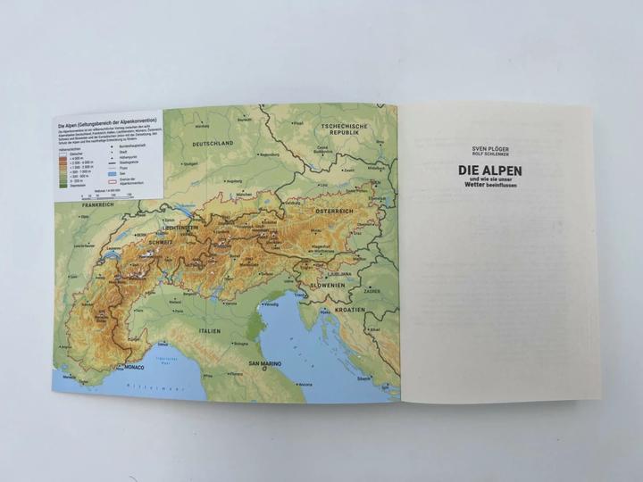 Produktbild Die Alpen und wie sie unser Wetter beeinflussen (Deutsch, Rolf Schlenker, Sven Plöger, 2023)