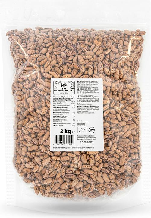 Produktbild KoRo Bio Wachtelbohnen (2000 g)