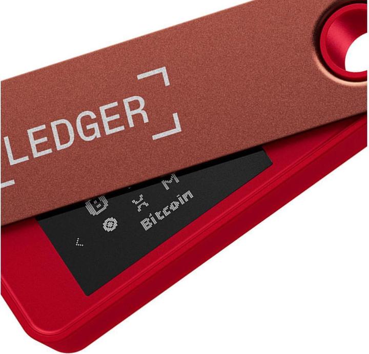 Image du produit Ledger Nano S Plus - Rouge rubis (Bitcoin, Lithécoïne, Ordonnance, Ethereum Classic, Se dépêcher, Expansion, Dogecoin)
