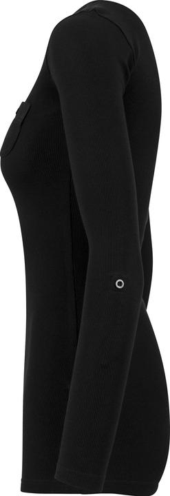 Immagine prodotto Urban Classics Tee lunga da donna con tasca a coste e risvolto (XS)