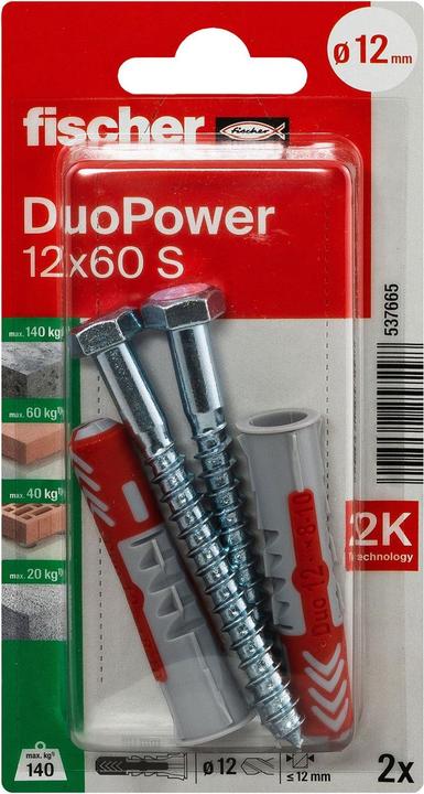 Actual product image Fischer Duopower (2 pcs.)