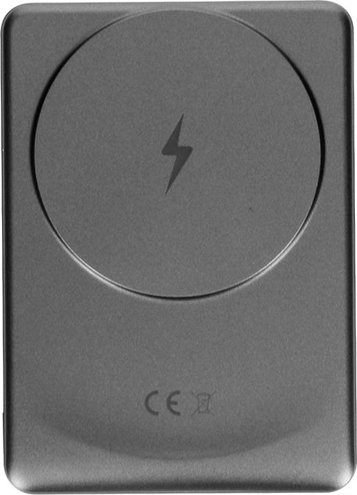 Produktbild OnePlus Slim Wireless Magnetic Power Bank, 5000 mAh, grau (5000 mAh, 10 W)