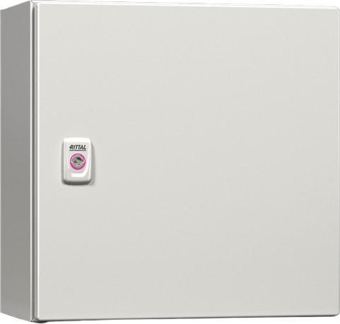 Image du produit Rittal AX 1281.000 Armoire électrique 800 x 1200 x 400 Tôle d'acier Gris clair (RAL 7035) 1pc.