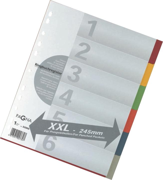 Immagine prodotto Pagna Indice di cartone con foglio di copertina, per uso gratuito, singolo