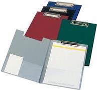 Actual product image Elba Writing case, assorted colors with 2 inside pockets (A4, 1 x)