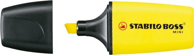 Actual product image STABILO Boss Mini (Yellow, 5 mm, 1 x)