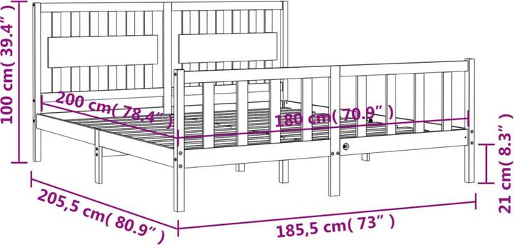 Produktbild VidaXL Fjodor (200 x 200 cm)