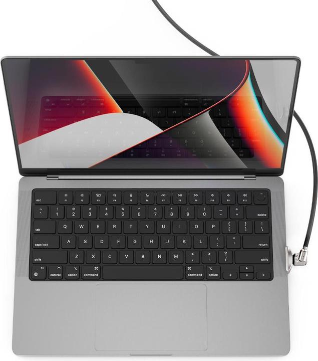 Produktbild Maclocks Ledge adapter for 2021 M1 MacBook Pro 14" + Keyed Cable Lock (ETA April 1st)