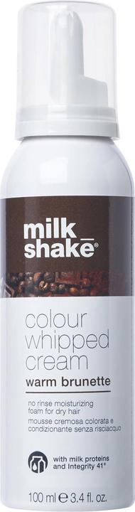 Milk_Shake Colour Whipped Cream - Warm Brunette (100 ml, Lockenschaum)