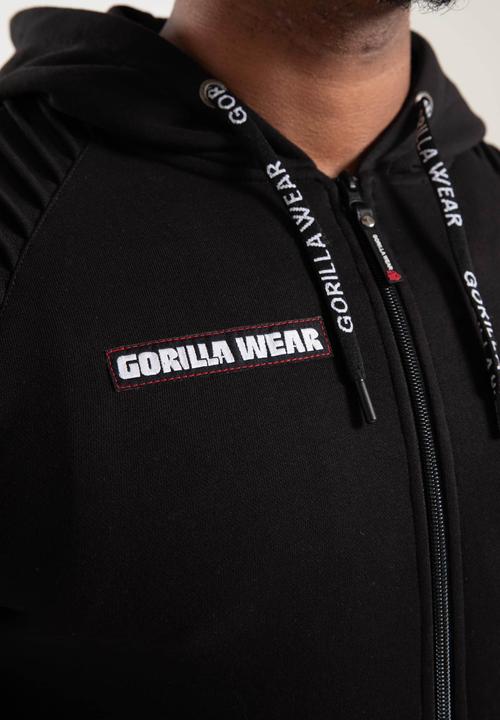 Immagine prodotto Gorilla Wear Georgia Zip Hoody Schwarz (M)