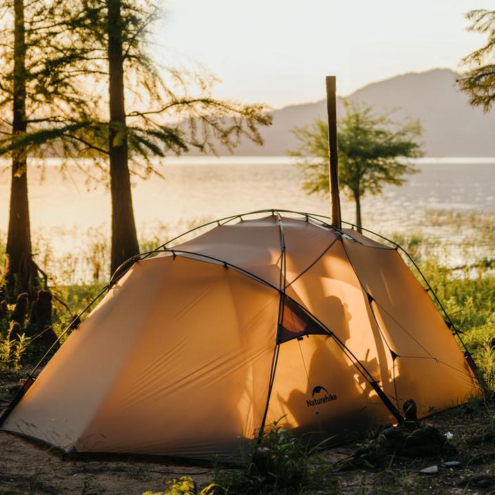Actual product image Naturehike Massif Solo Tent Moon rock sand