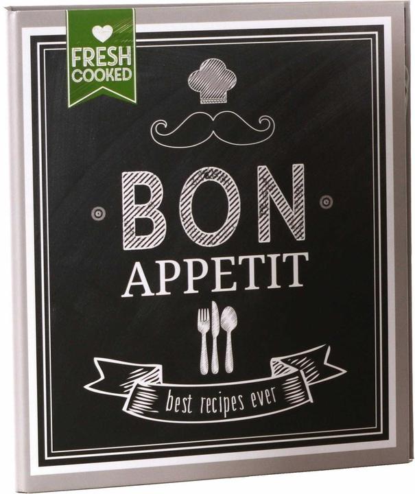 Goldbuch Ringbuch für Rezepte "Bon Appetit" (21 x 22 cm, Liniert, Harter Einband)