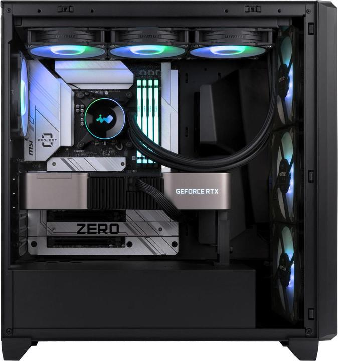 Actual product image In Win InWin D5 housing - black (Mini-ITX, E-ATX, mATX, ATX)