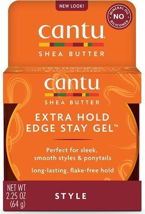 Cantu Extra Hold Edge Stay Gel Moroccan Scent 64g (Haarwachs, 65.20 ml)