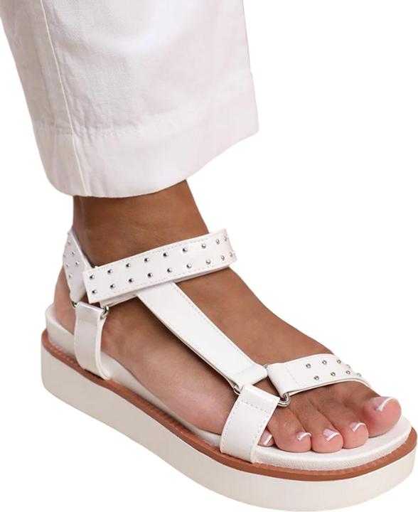 Where's That From Sandalen Hawaii Mit Stollen Lackleder (40)