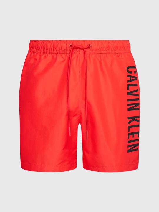 Actual product image Calvin Klein Medium Drawstring Heren Zwembroek - Hot Heat - Maat L (L)