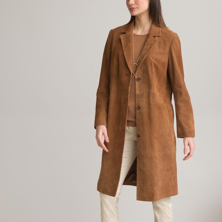 Immagine prodotto Anne Weyburn Cappotto in pelle di capra con bottoni (42)