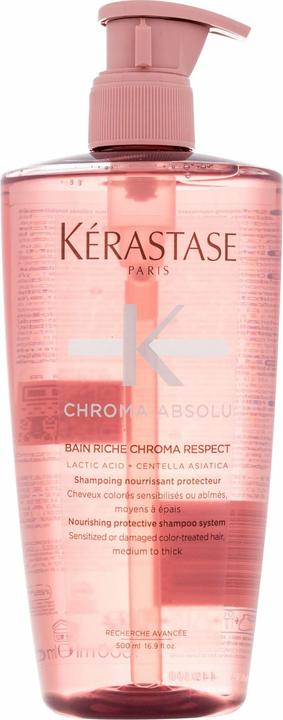 Actual product image Kérastase Bain Riche Chroma Respect (500ml) (500 ml, Liquid shampoo)
