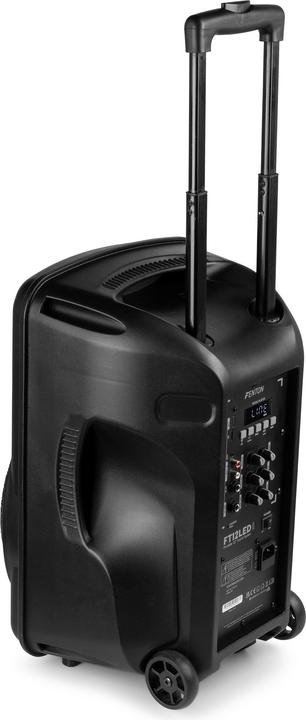 Immagine prodotto Fenton Speaker Bluetooth - FT12LED MK2 karaoke box met LEDâ€™s, accu en microfoon - Voor (Attivo)
