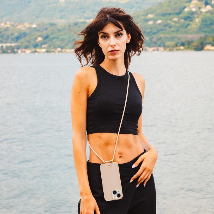 Produktbild Caseme Lola Case Cover mit abnehmbarem Umhängeriemen für iPhone 15 (Apple iPhone 15)